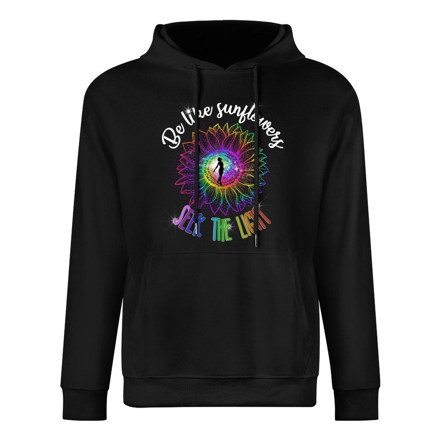 Sunflowers - Cotton Hoodie with Pocket
