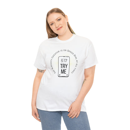Try Me - Heavy Cotton Tee (Unisex)