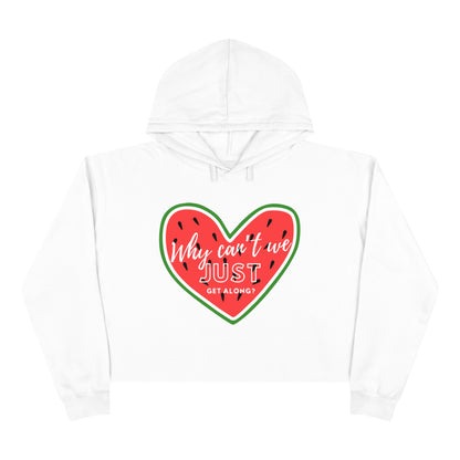 Get Along - Crop Hoodie