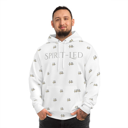 Spirit-Led (White) - Fashion Hoodie