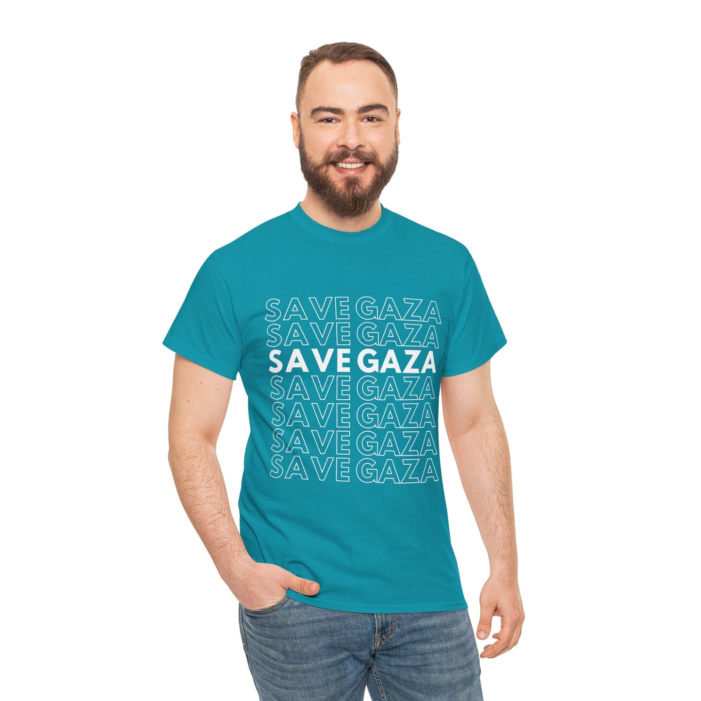 Save Gaza - Unisex Cotton Tee