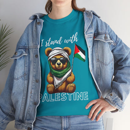 Teddy Palestine - Unisex Cotton Tee