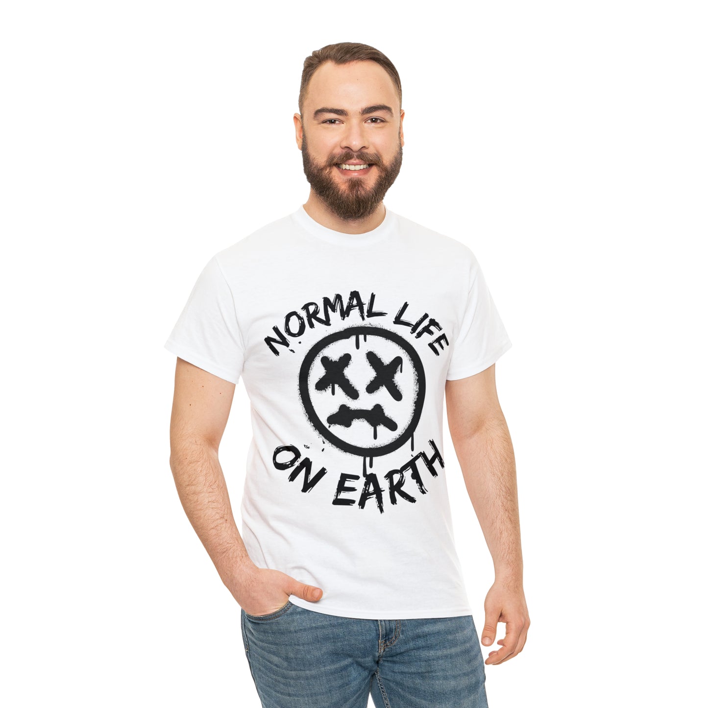 "Normal" - Heavy Cotton Tee (Unisex)