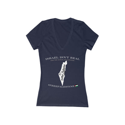 It's Called Palestine - Women's Deep V-Neck Tee
