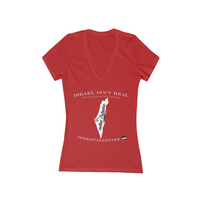 It's Called Palestine - Women's Deep V-Neck Tee