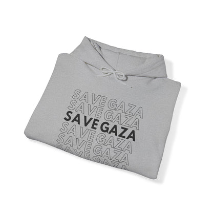 Save Gaza - Unisex Hooded Sweatshirt