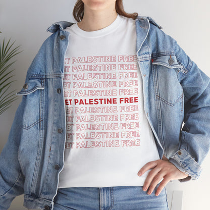 Set Palestine Free - Unisex Cotton Tee