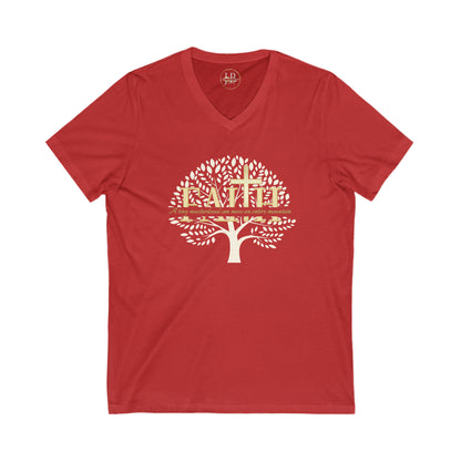 A Mustardseed - Jerse V-Neck Tee (Unisex)