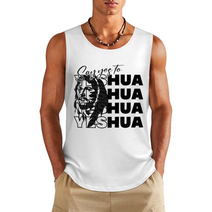 Say Yeshua - Men's Cotton Tank Top