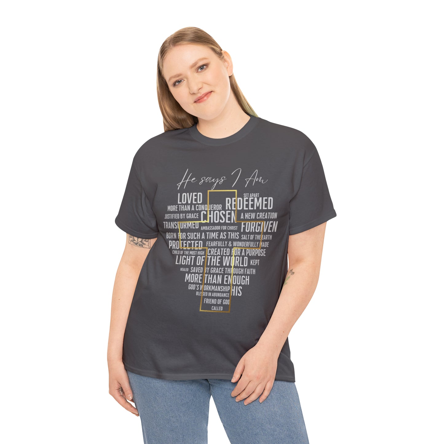 Loved, Chosen, His - Heavy Cotton Tee (Unisex)