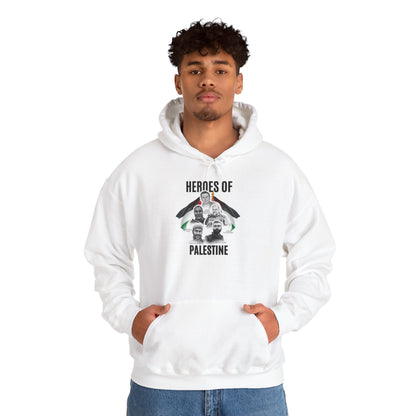 White Hoodie of Heroes - Unisex Hooded Sweatshirt