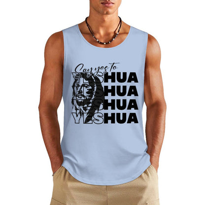 Say Yeshua - Men's Cotton Tank Top