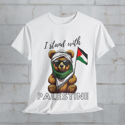 Teddy Palestine - Unisex Cotton Tee