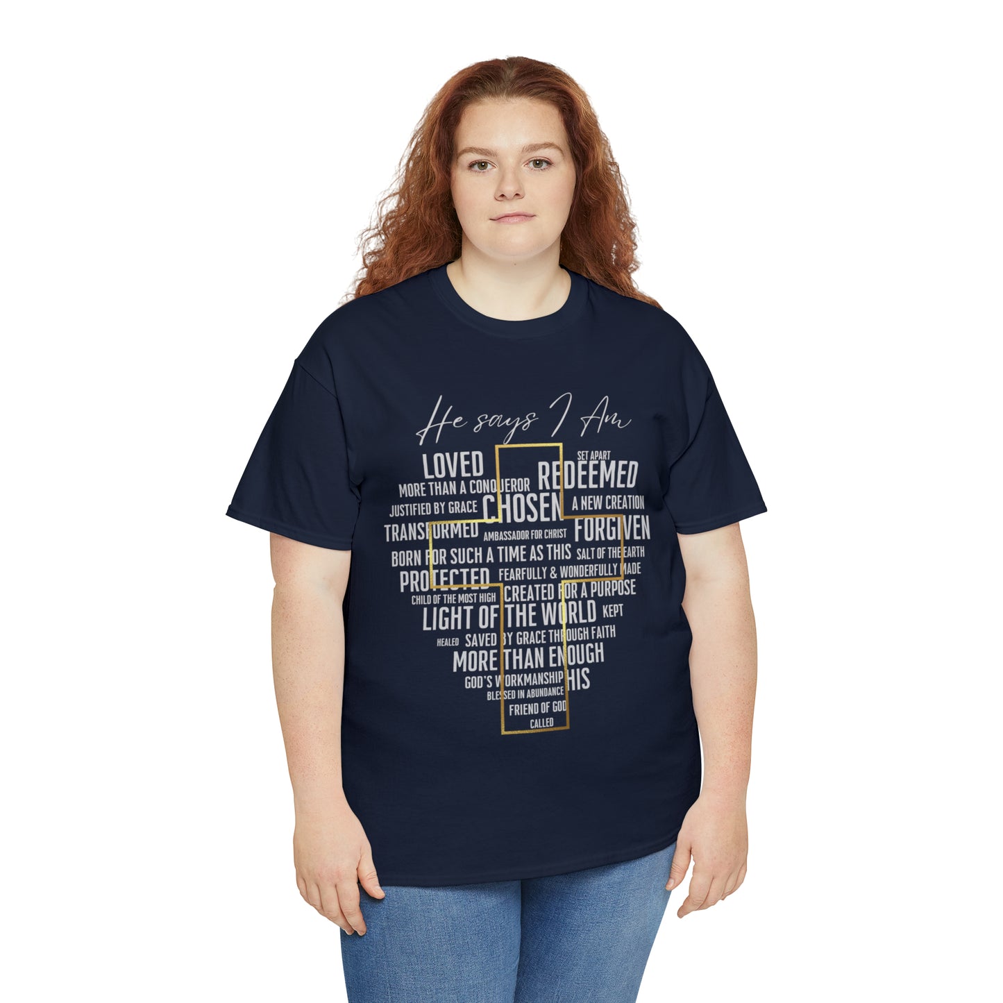 Loved, Chosen, His - Heavy Cotton Tee (Unisex)
