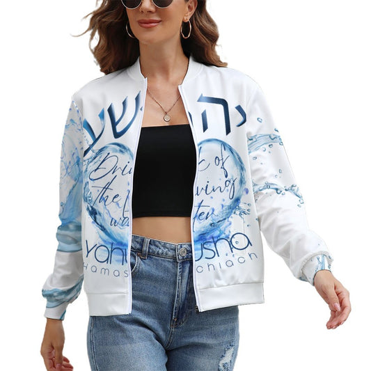 Living Waters, Yahusha - Women's Zipper Jacket LLJK