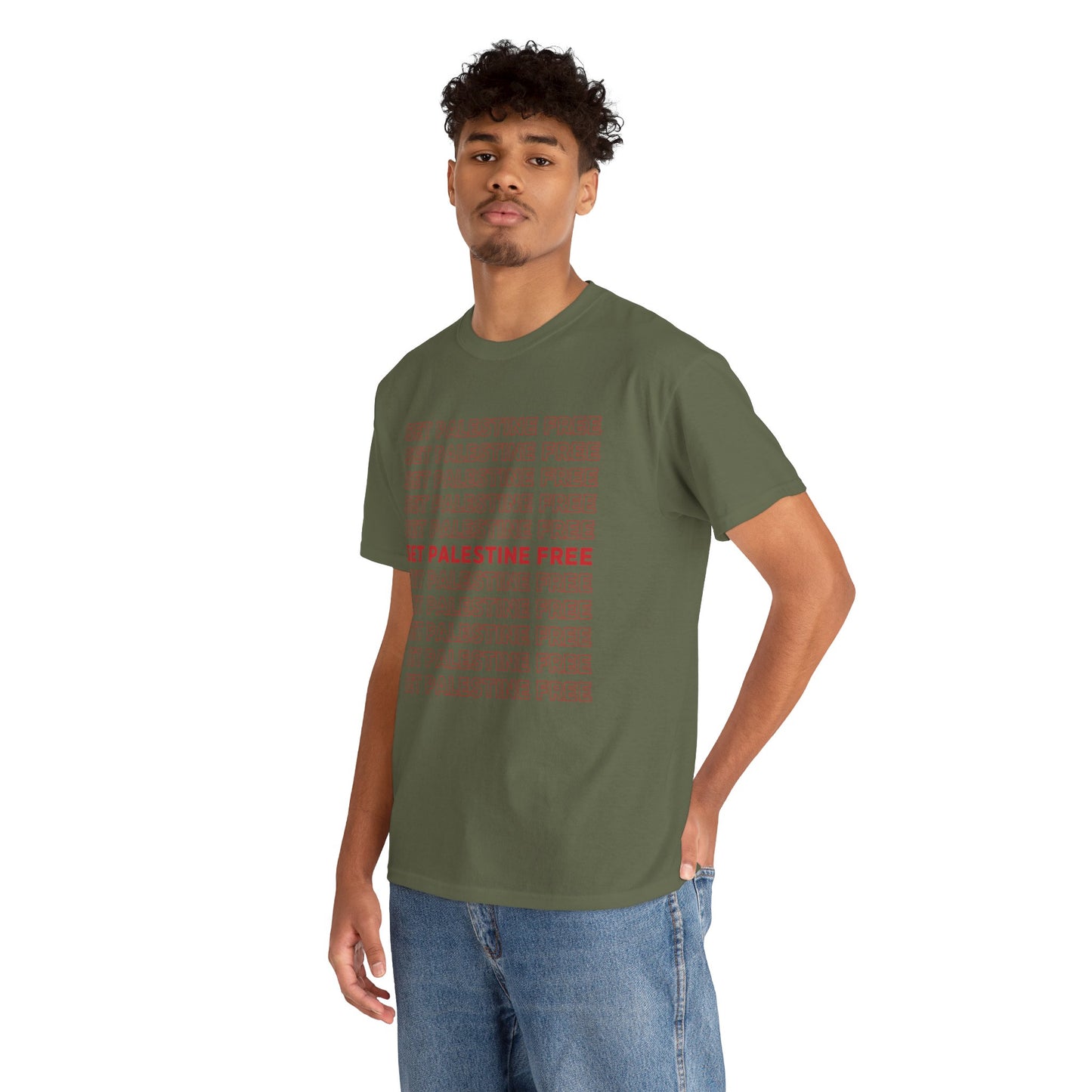 Set Palestine Free - Unisex Cotton Tee