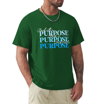 Minimalist on Purpose - Men's Cotton Tee Shirt