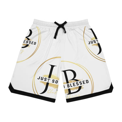 Just So Blessed - Basketball Rib Shorts