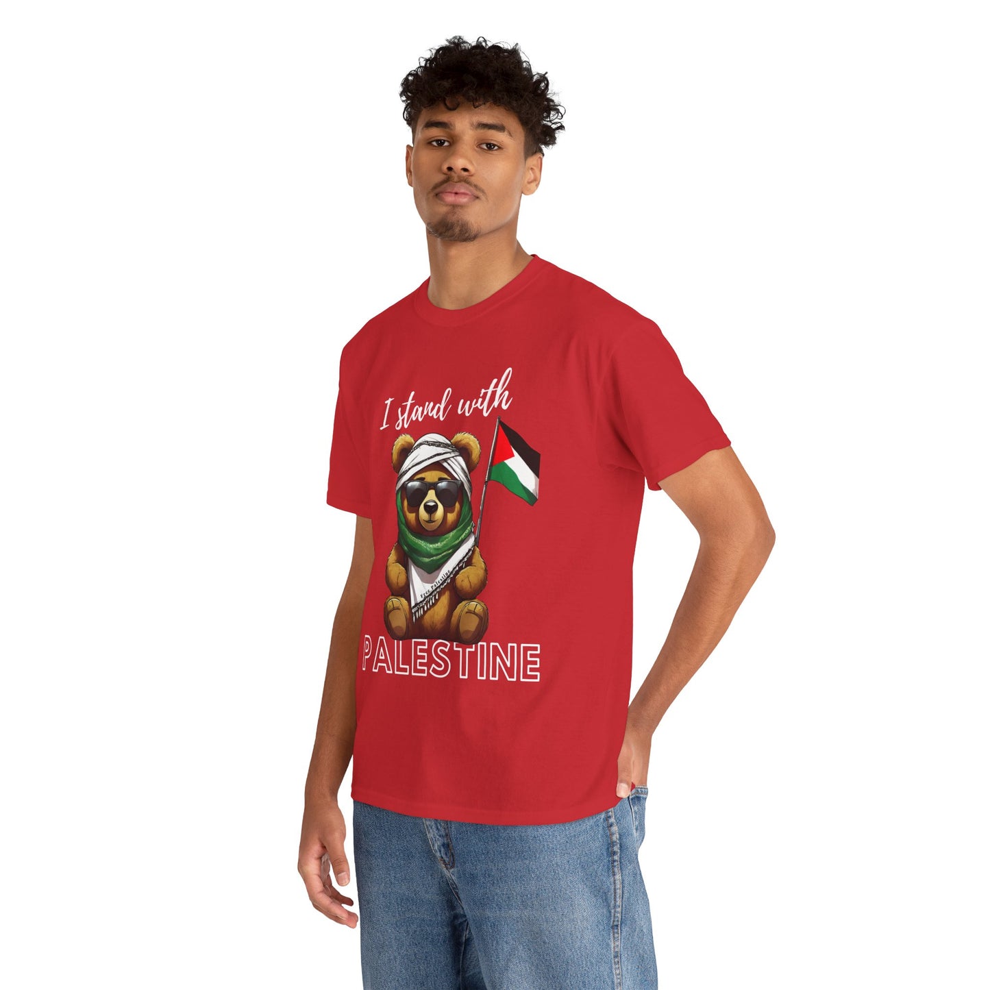 Teddy Palestine - Unisex Cotton Tee