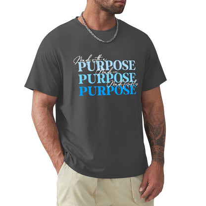 Minimalist on Purpose - Men's Cotton Tee Shirt