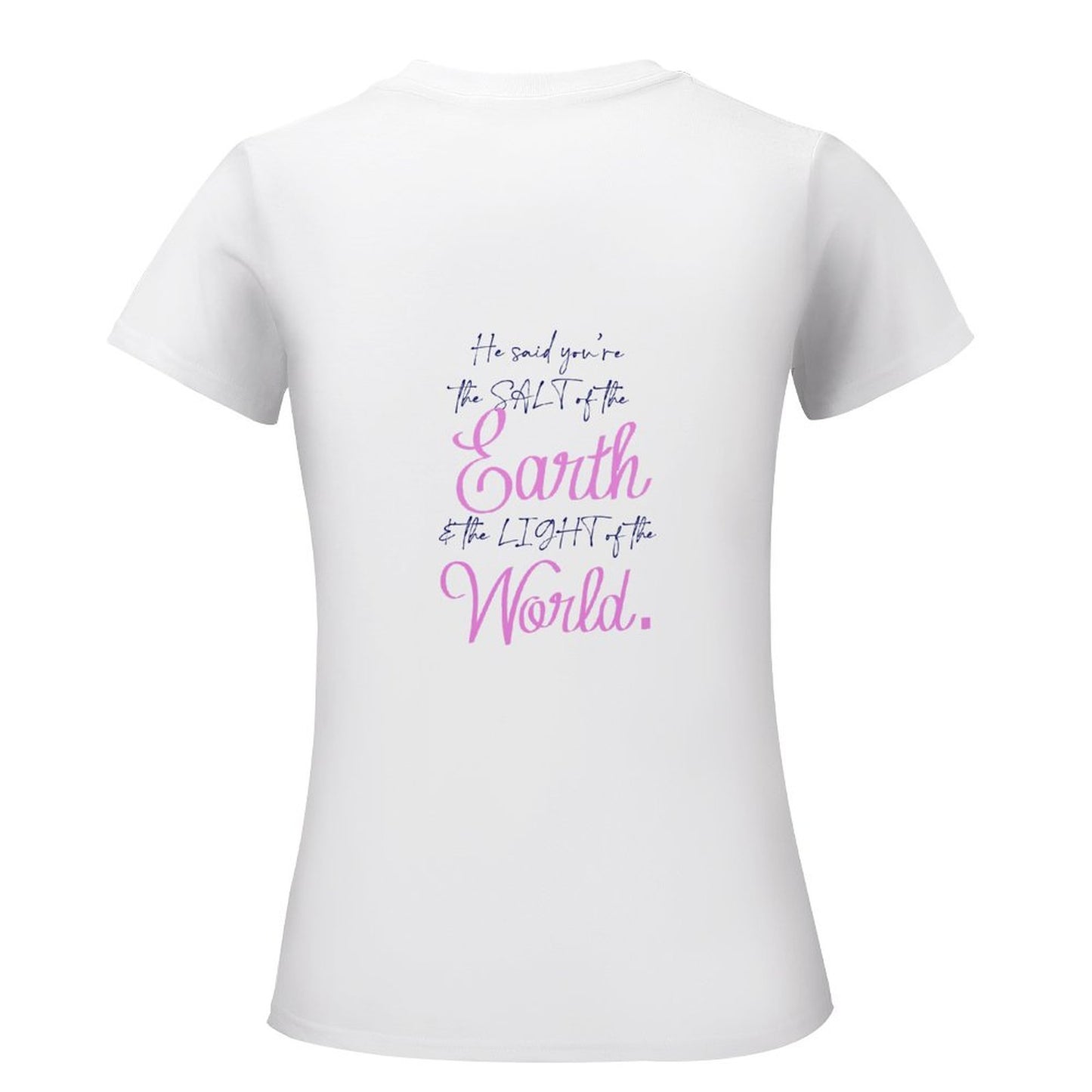 Blessed, Salty & Lit - Women's 100% Cotton Tee