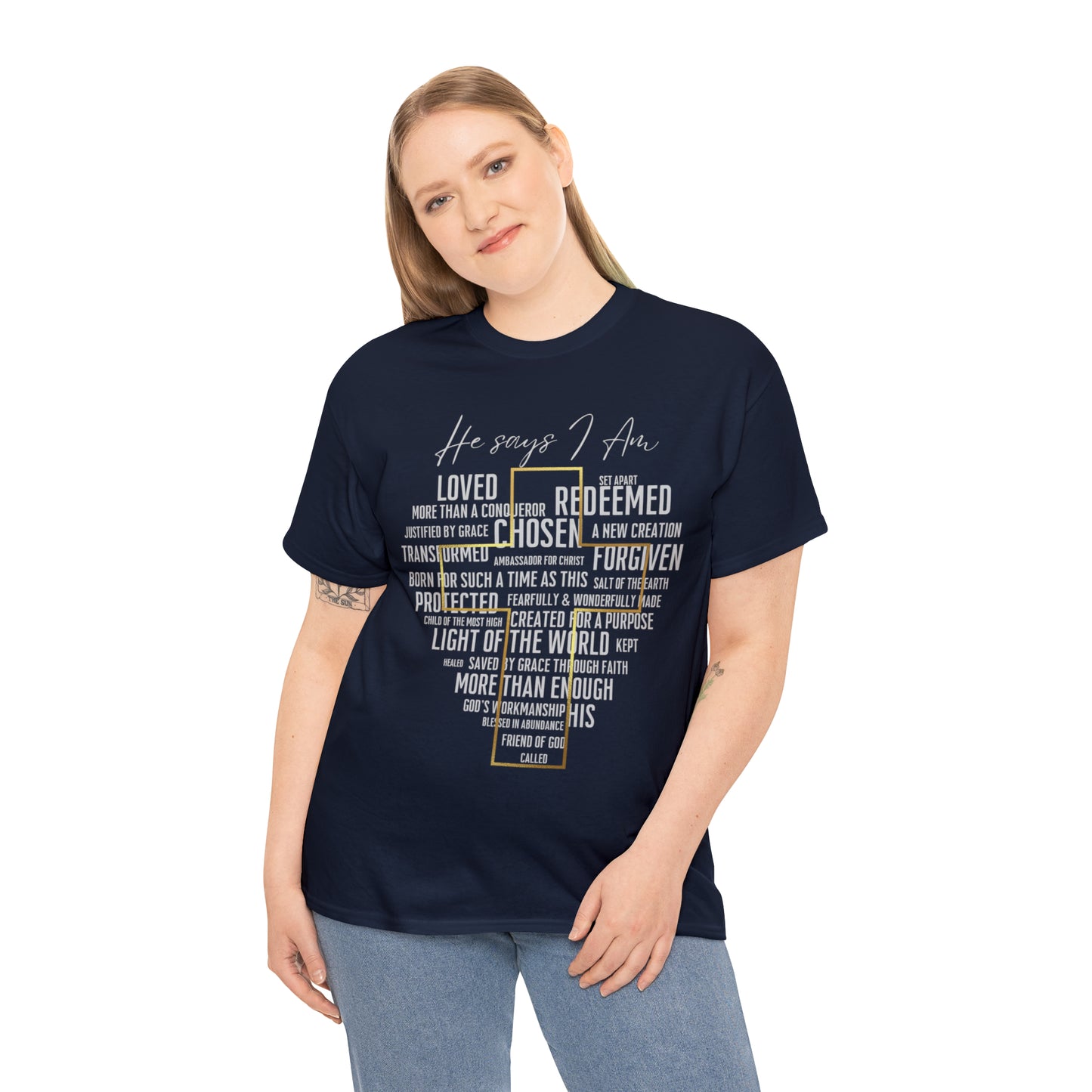 Loved, Chosen, His - Heavy Cotton Tee (Unisex)