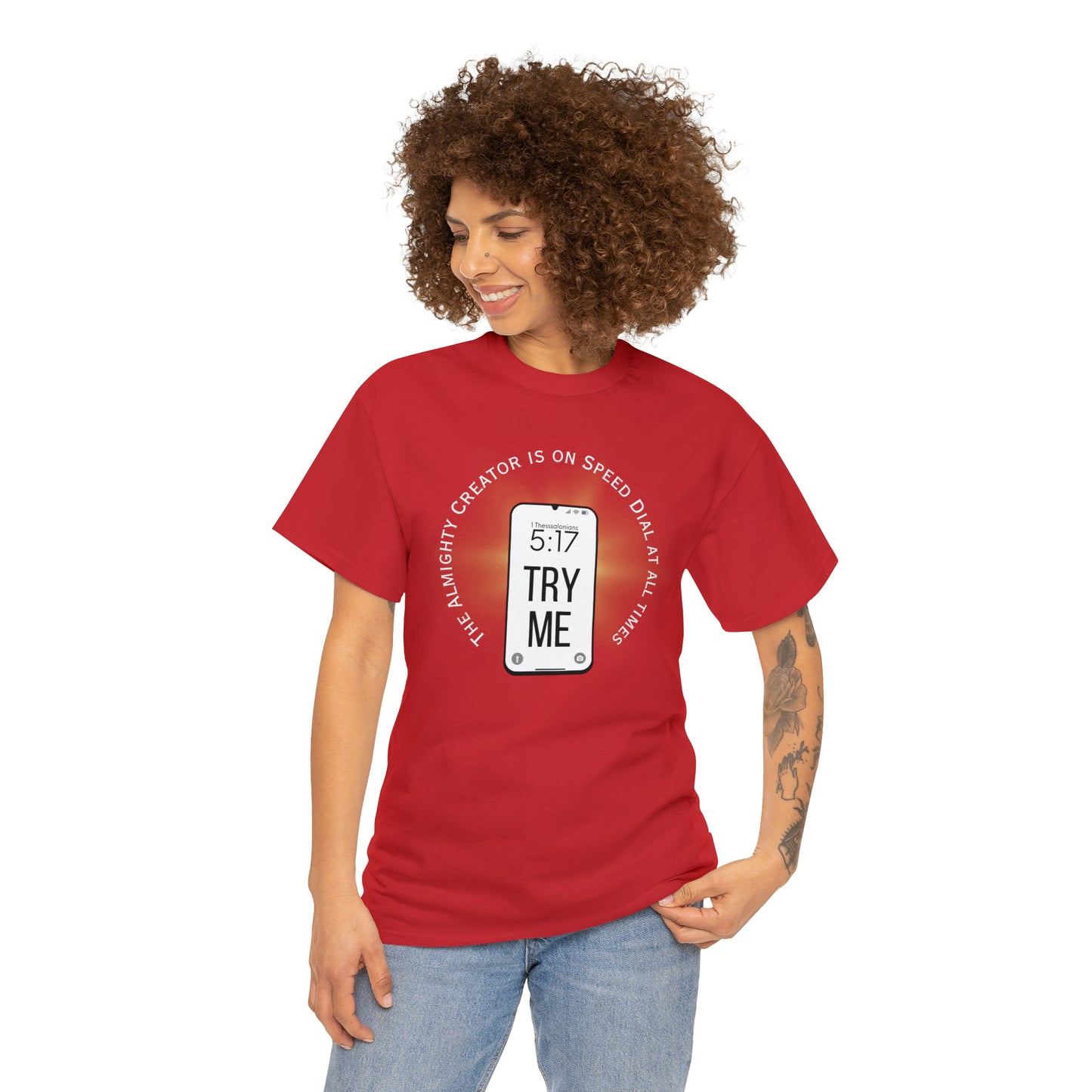 Try Me - Heavy Cotton Tee (Unisex)
