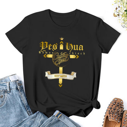YESHUA, Coming Soon - Women's 100% Cotton Tee