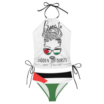 Sudden Outbursts - 2pc Tankini Swimsuit