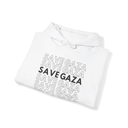 Save Gaza - Unisex Hooded Sweatshirt