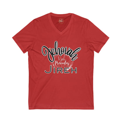 Yah Provides - Jersey V-Neck Tee (Unisex)