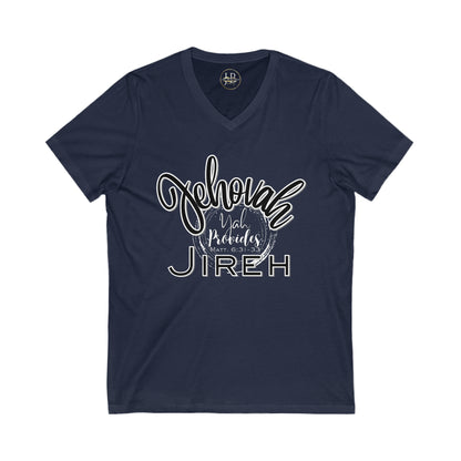 Yah Provides - Jersey V-Neck Tee (Unisex)