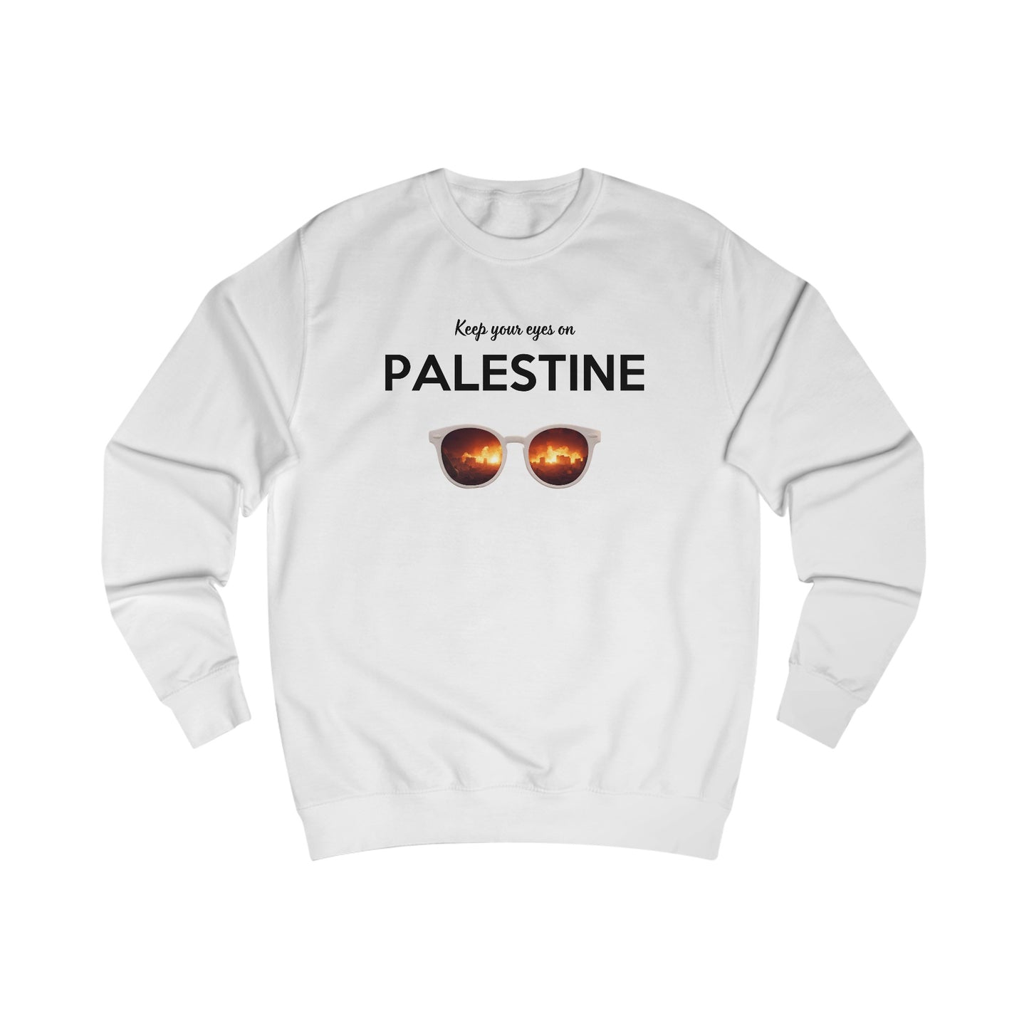 2 Eyes On Palestine - Unisex Sweatshirt