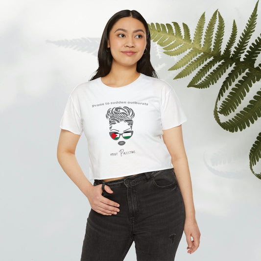 Sudden Outbursts - Women's Festival Crop Top