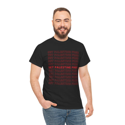 Set Palestine Free - Unisex Cotton Tee
