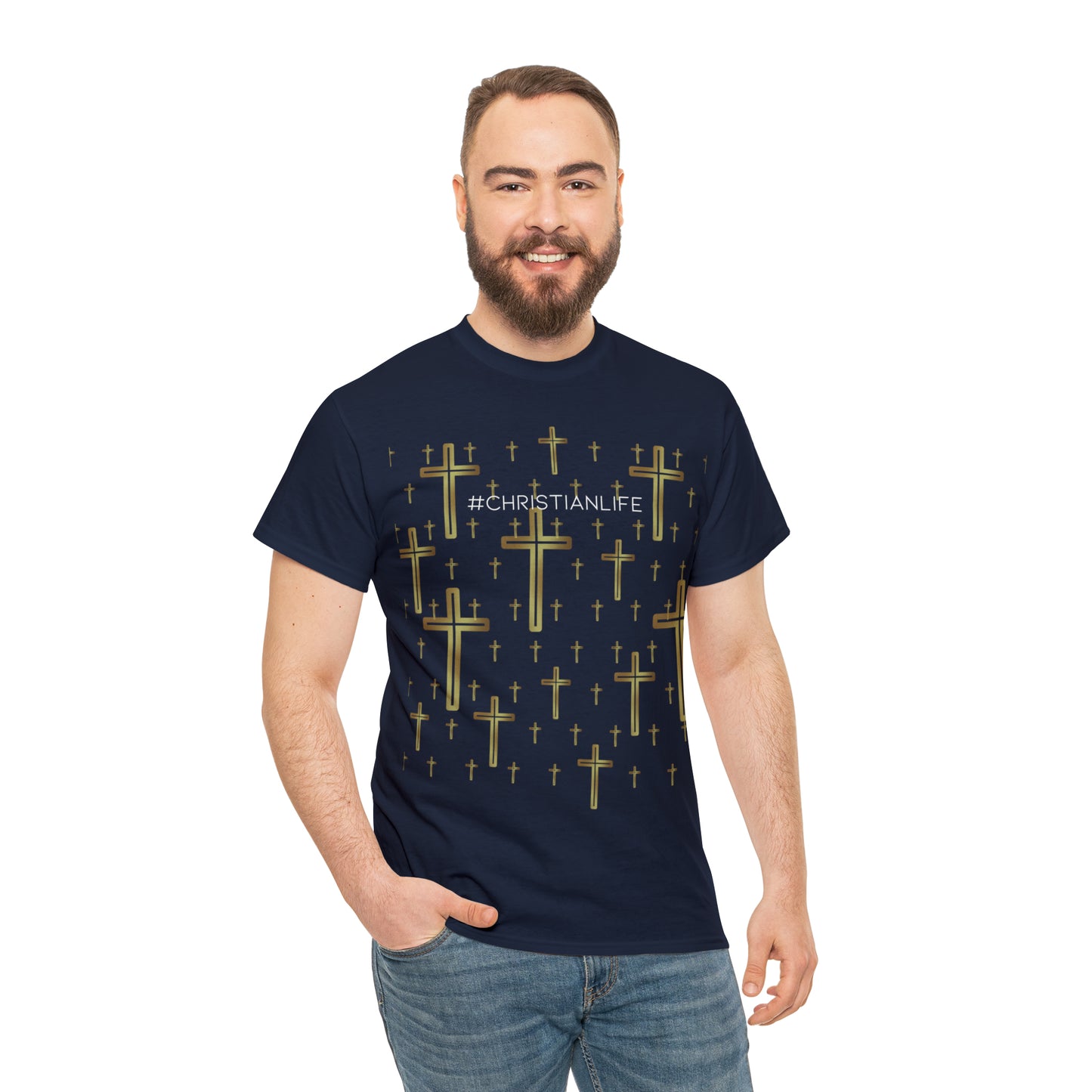 #Christianlife - Heavy Cotton Tee (Unisex)