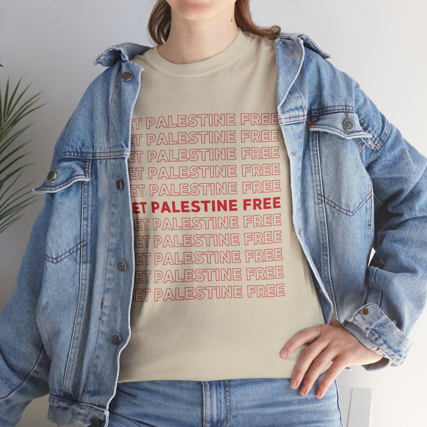 Set Palestine Free - Unisex Cotton Tee