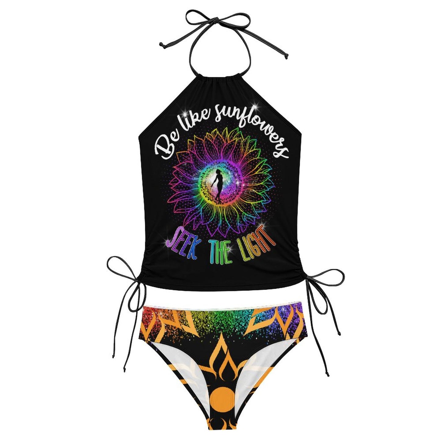 Sunflowers - 2pc Women's Tankini Swimsuit