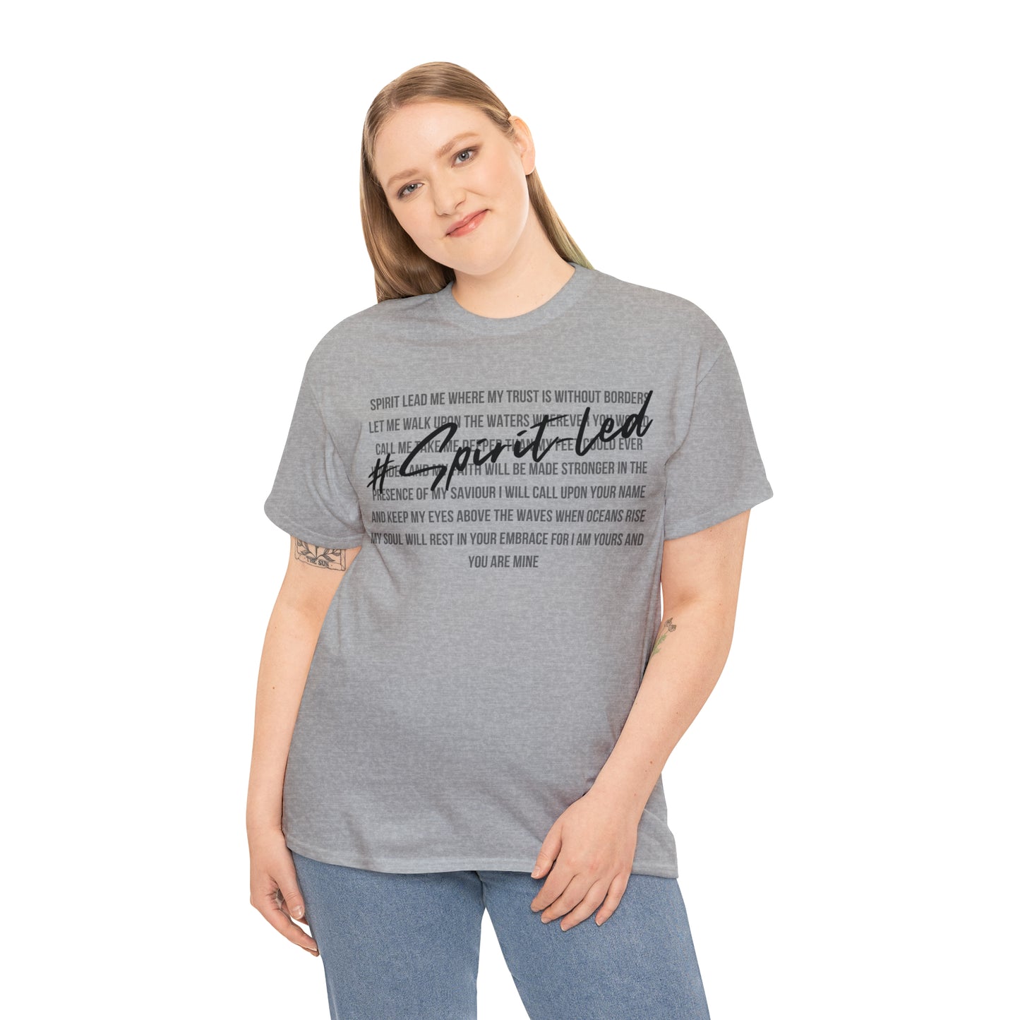 Spirit Lead Me - Heavy Cotton Tee (Unisex)