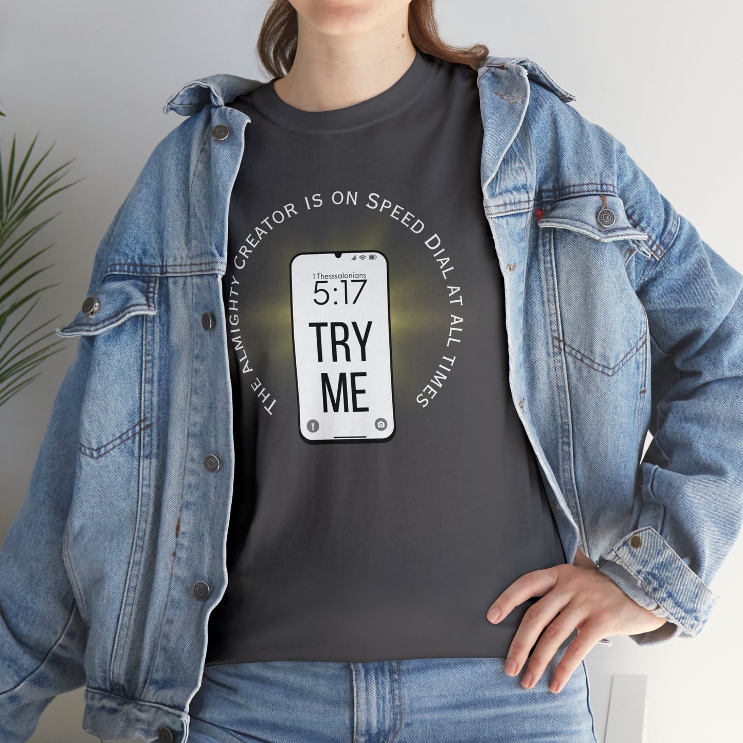 Try Me - Heavy Cotton Tee (Unisex)