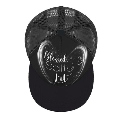 Salty & Lit (Matt. 5:13-14) - Flat Brim Trucker Hat