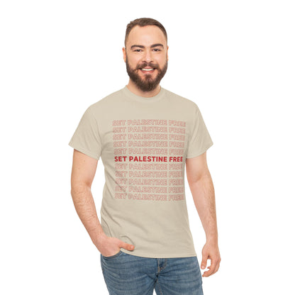 Set Palestine Free - Unisex Cotton Tee