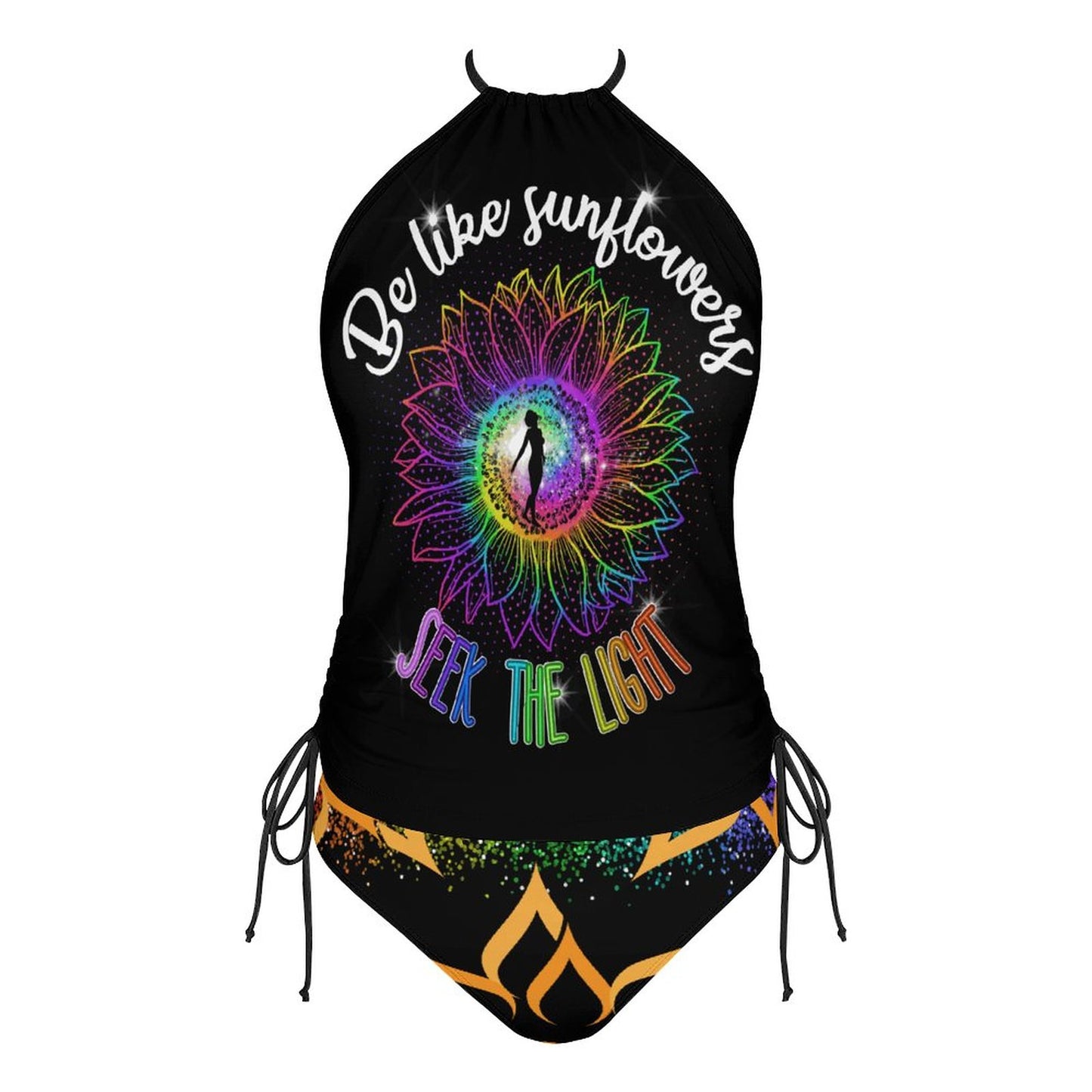 Sunflowers - 2pc Women's Tankini Swimsuit