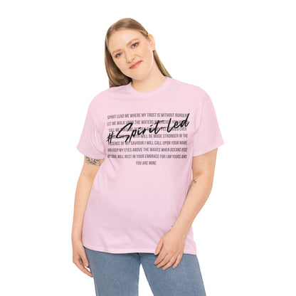 Spirit Lead Me - Heavy Cotton Tee (Unisex)