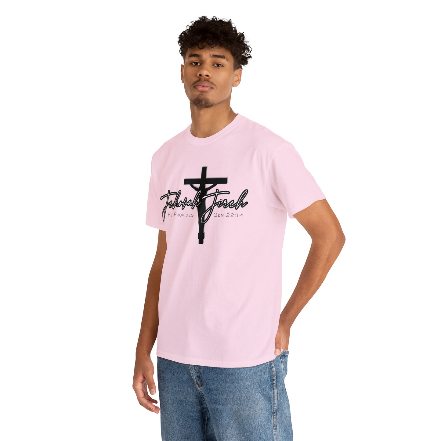 Jireh, Gen. 22:14 - Heavy Cotton Tee (Unisex)