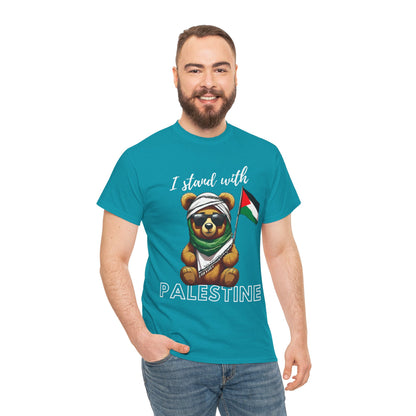 Teddy Palestine - Unisex Cotton Tee