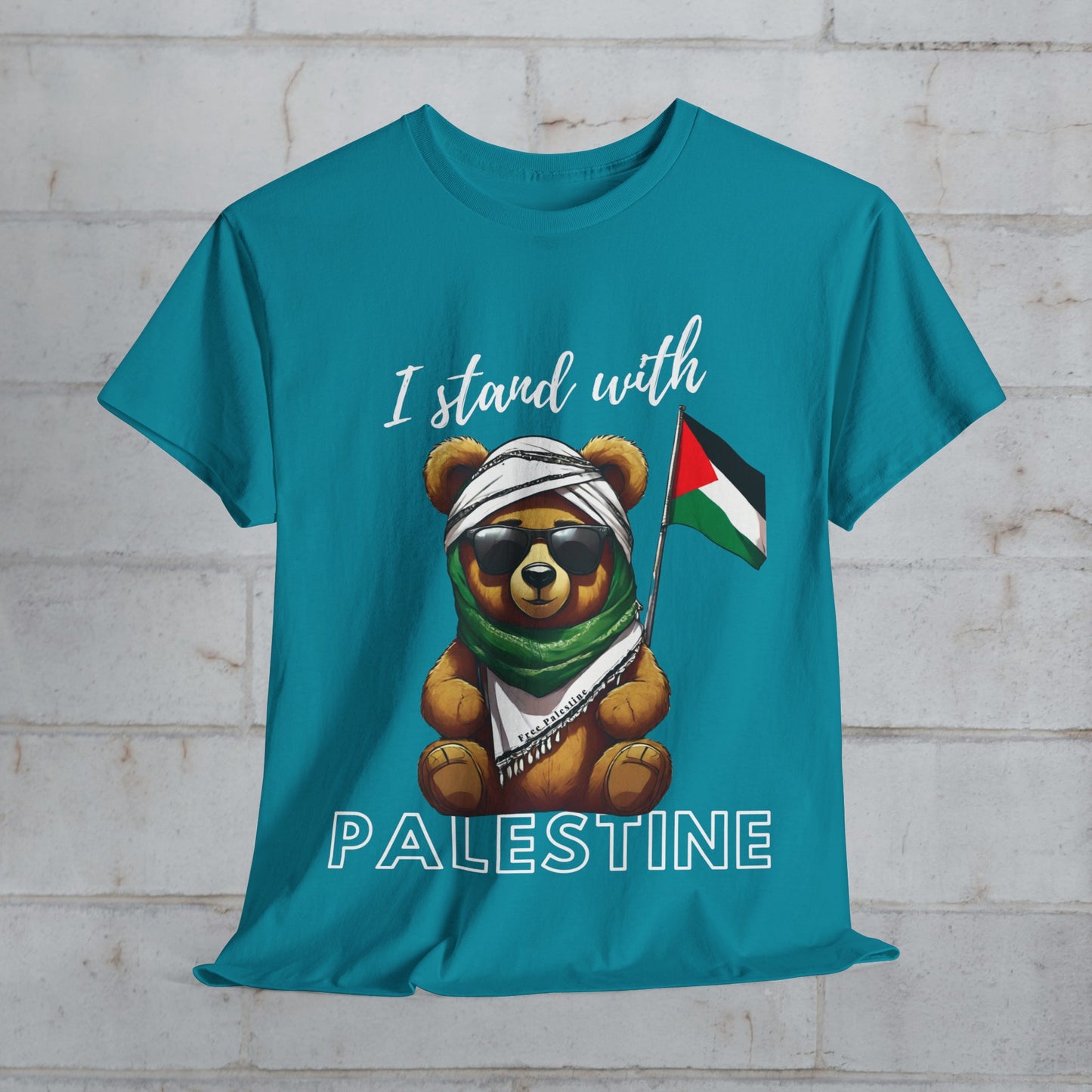 Teddy Palestine - Unisex Cotton Tee