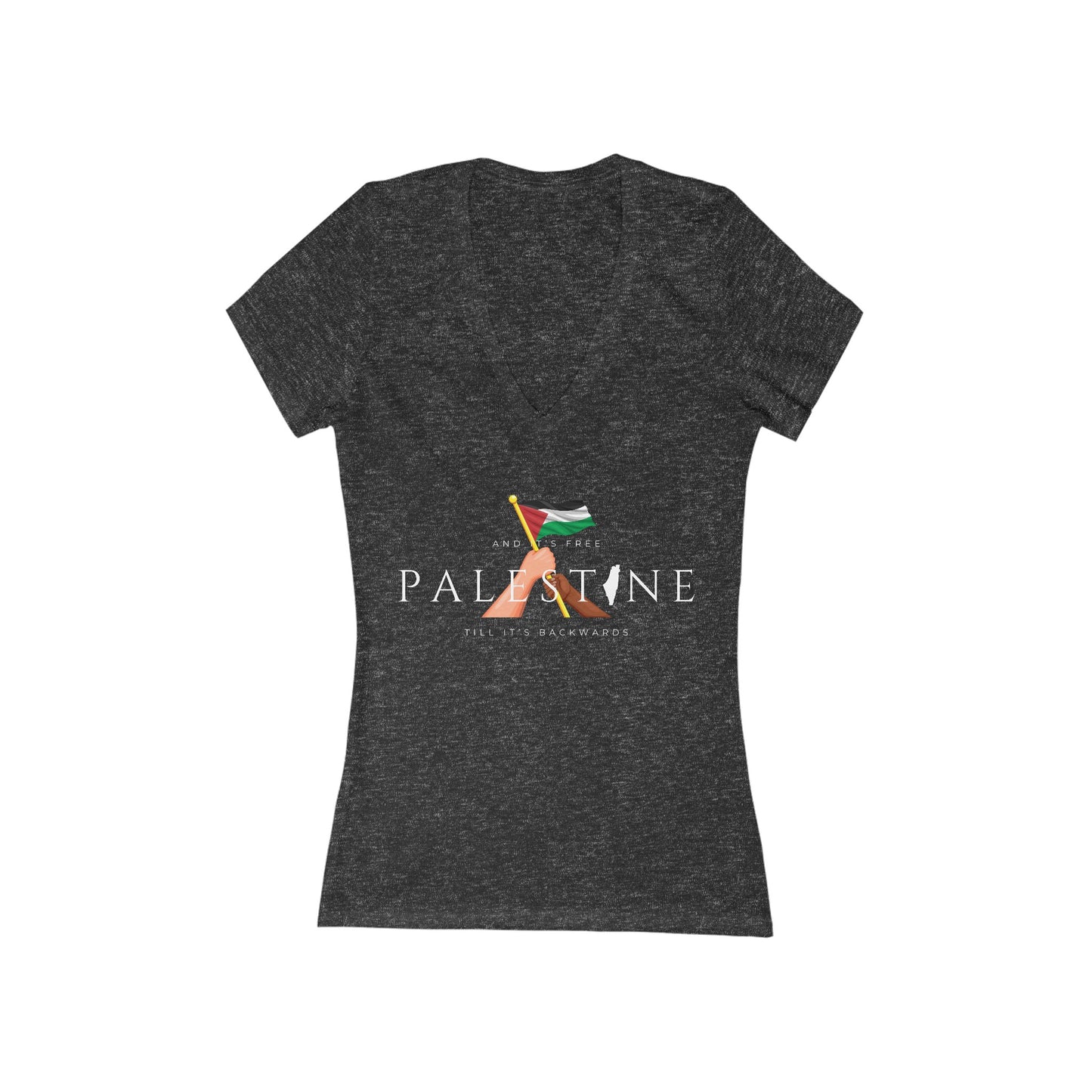 Till It's Backwards - Women's Deep V-Neck Tee