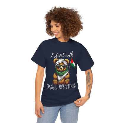 Teddy Palestine - Unisex Cotton Tee