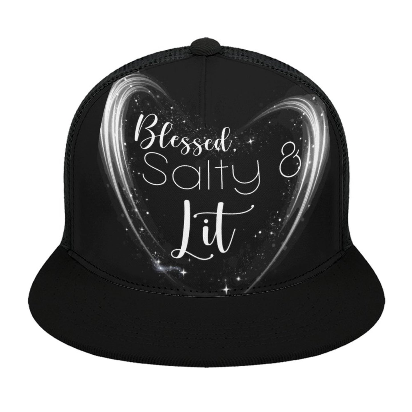 Salty & Lit (Matt. 5:13-14) - Flat Brim Trucker Hat
